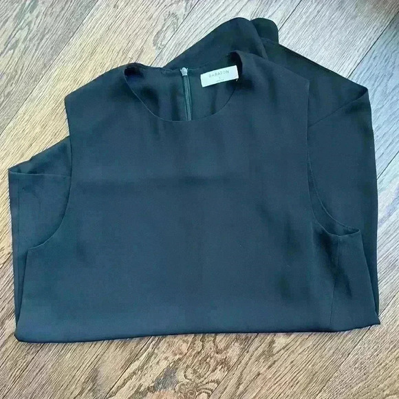 Babaton Womens Asymmetrical Black Witchy Whimsigoth Blouse Small Vampy Small - Picture 14 of 14